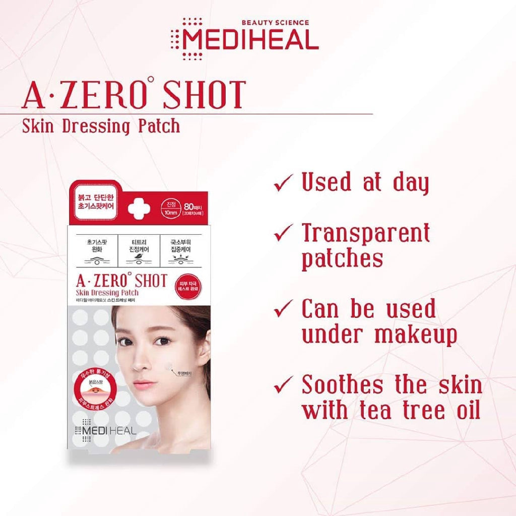 A-zero Shot Skin Dressing Spot Patch 20*4