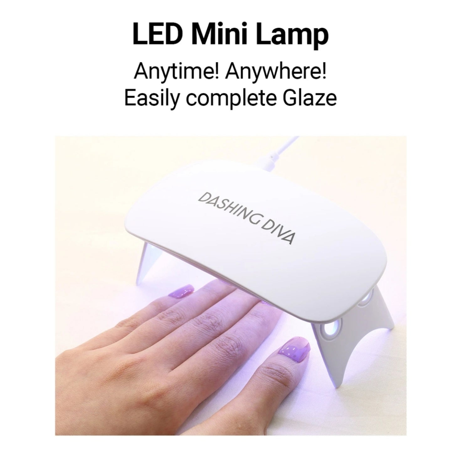 Dashing Diva Glaze Tool Mini LED Lamp
