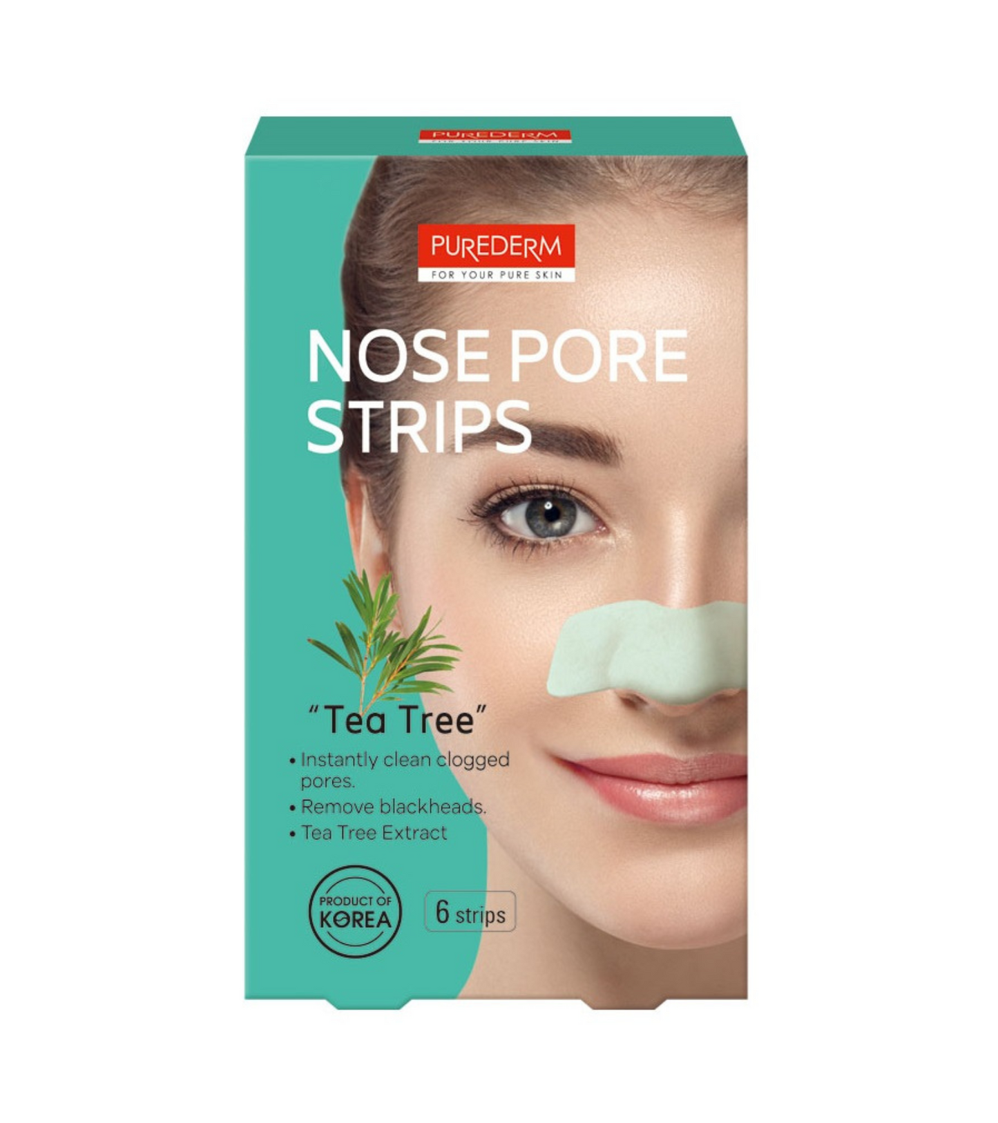 Nose Pore Strips "Tea Tree"