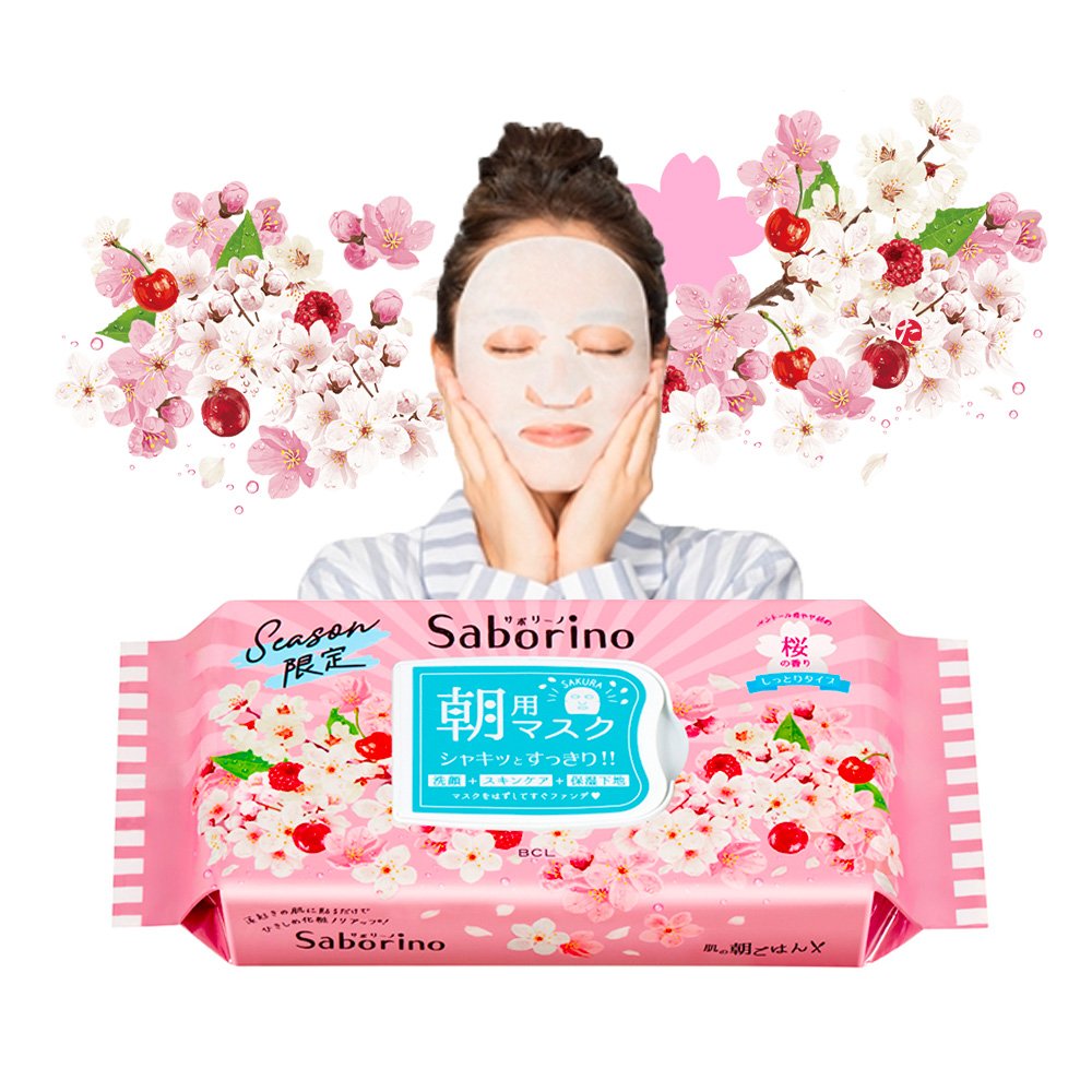 Morning Facial Sheet Mask Sakura 28pcs