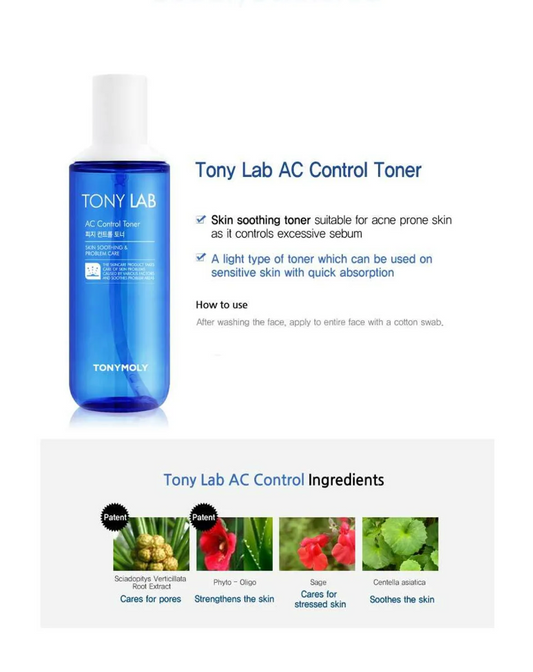 TONY LAB AC Control Toner 180ml