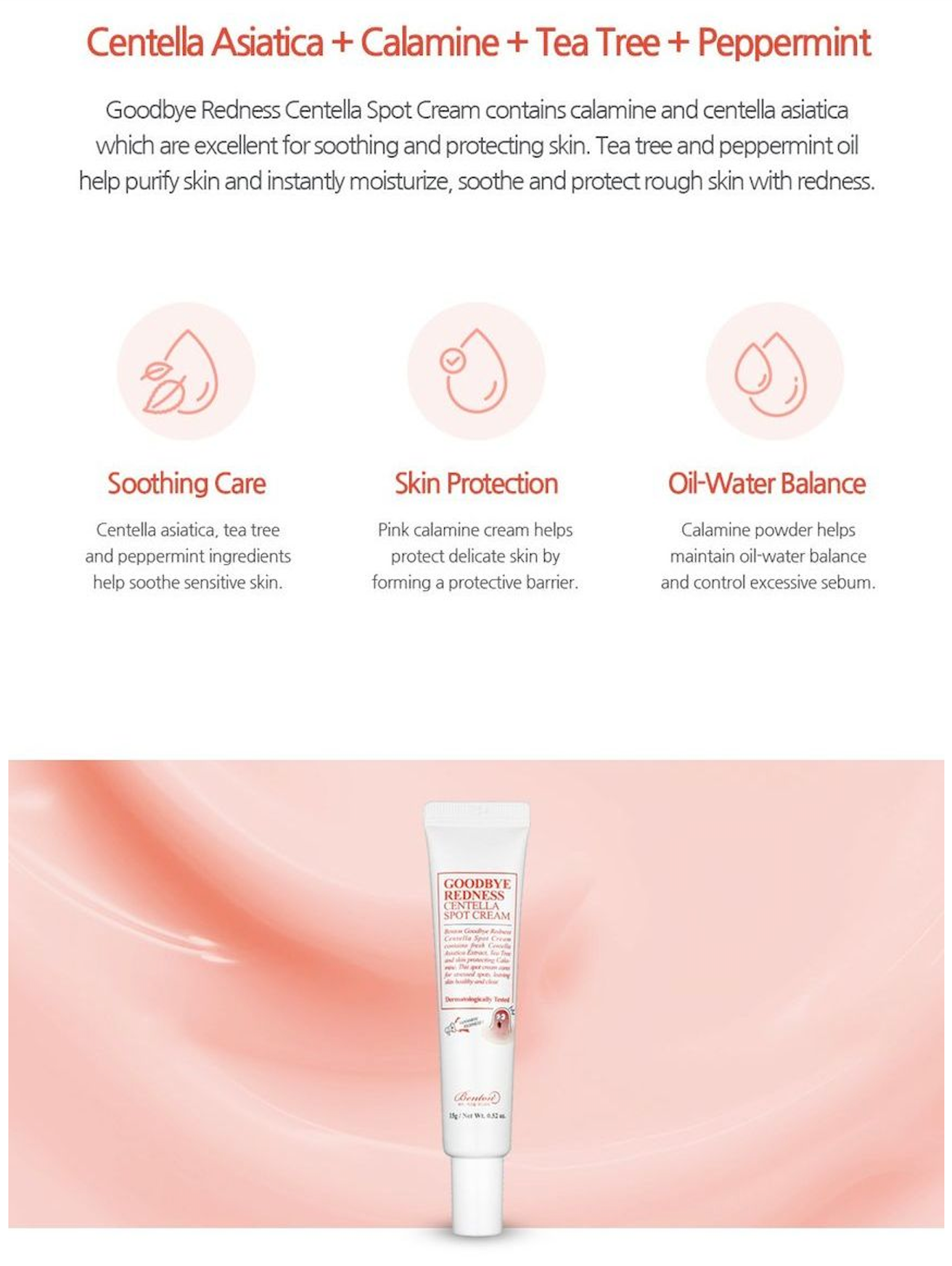 Goodbye Redness Centella Spot Cream