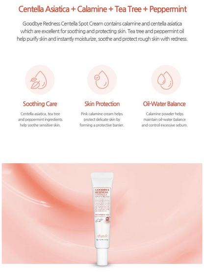 Goodbye Redness Centella Spot Cream