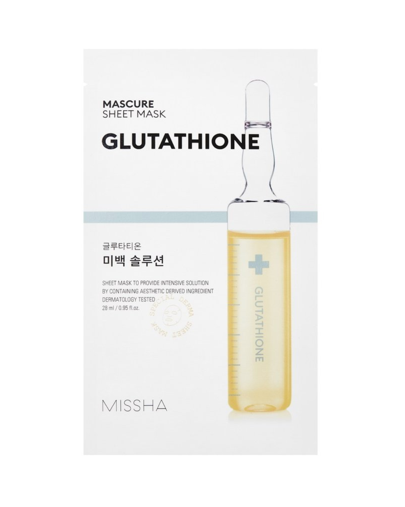 Mascure Whitening Glutathione Sheet Mask