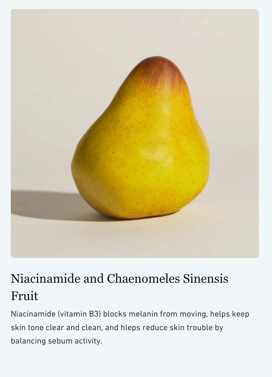 Niacinamide + Chaenomeles Sinensis Serum - Brightening