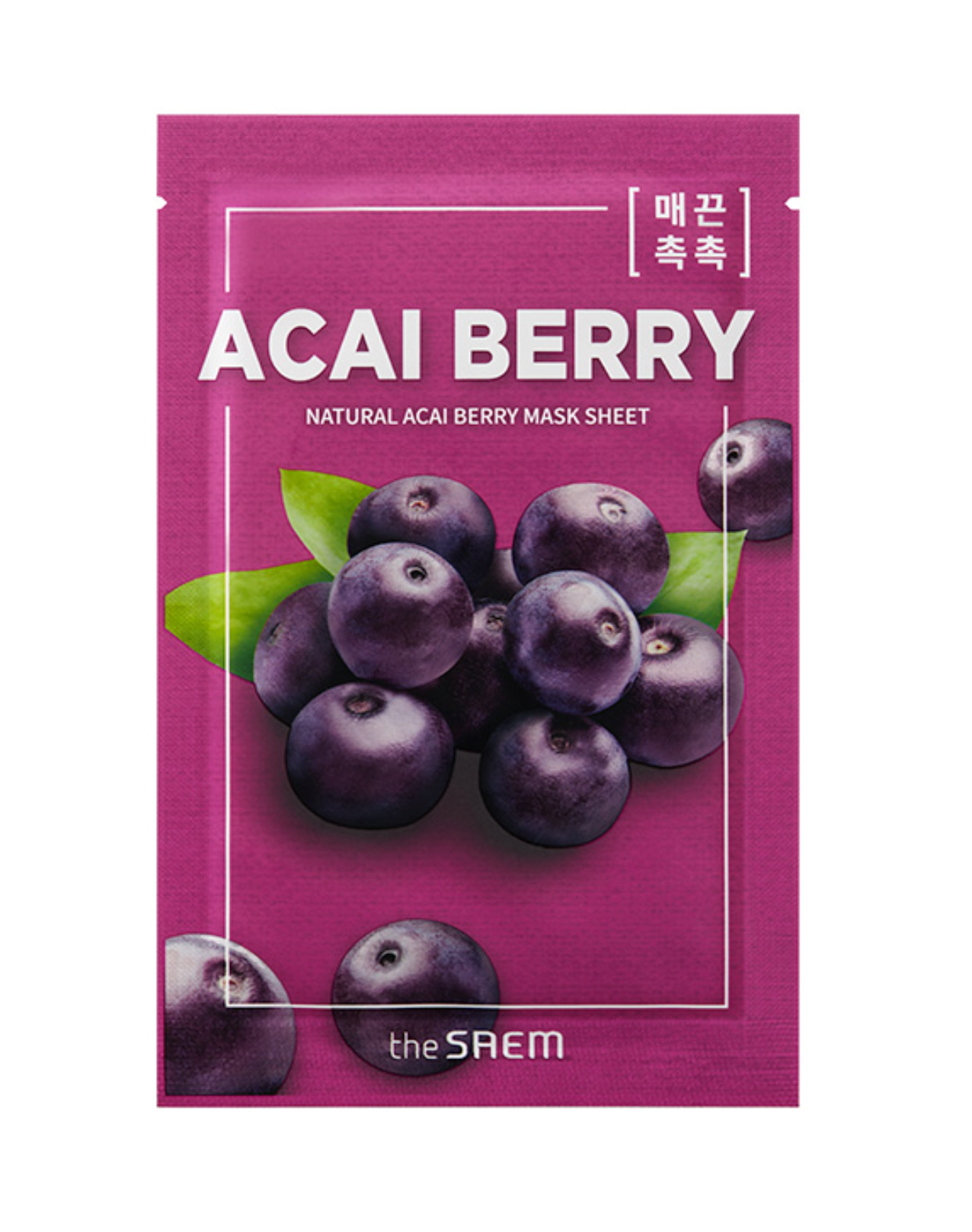 Natural Acai Berry Mask Sheet - Smoothing