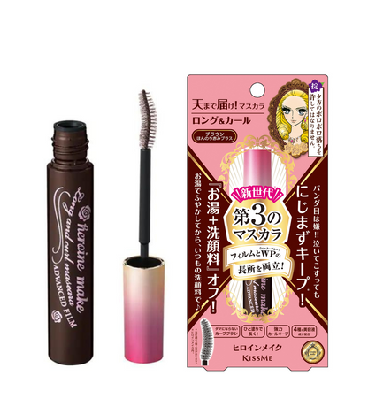 Kiss Me Heroine Make Long & Curl Mascara Advanced Film (Brown)