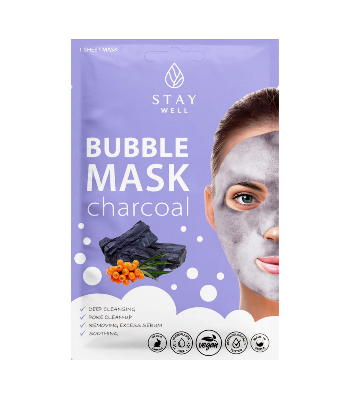 Deep Cleansing Bubble Mask CHARCOAL